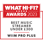 What Hi-Fi WiiM Pro Plus Award