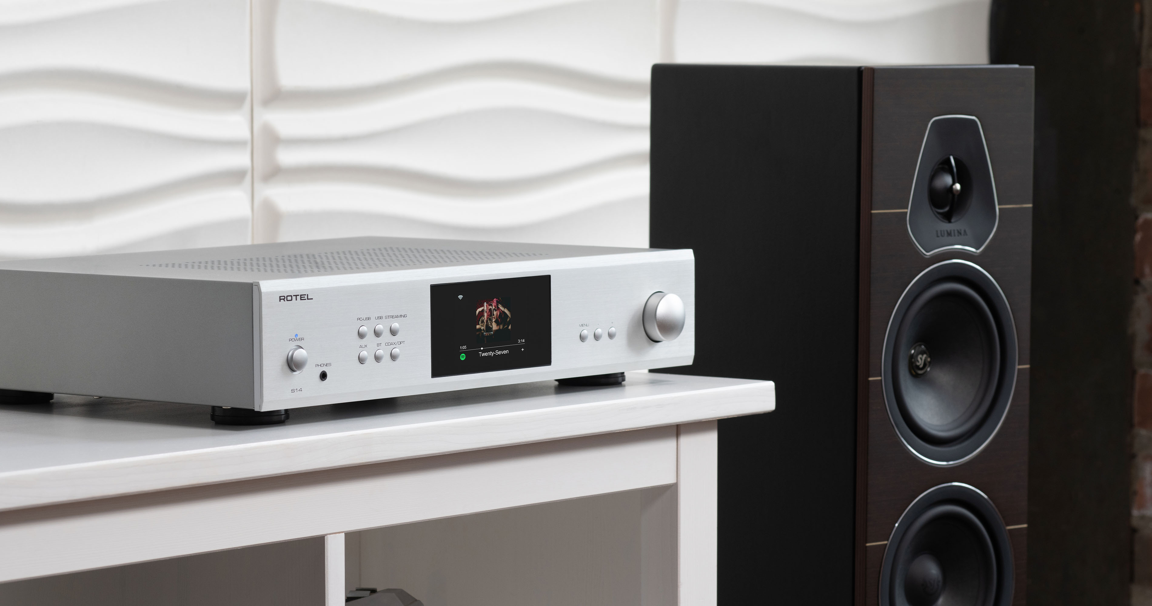 Rotel S14 and RAS-5000 Now Support Spotify Lossless Audio