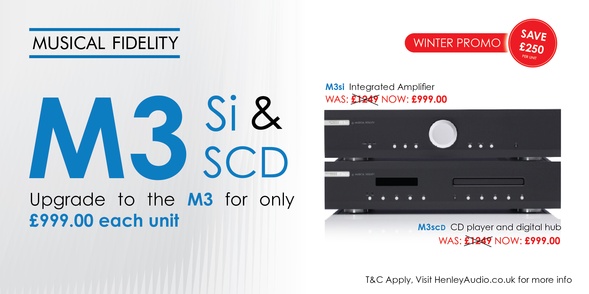 Musical Fidelity M3 Winter Promotion