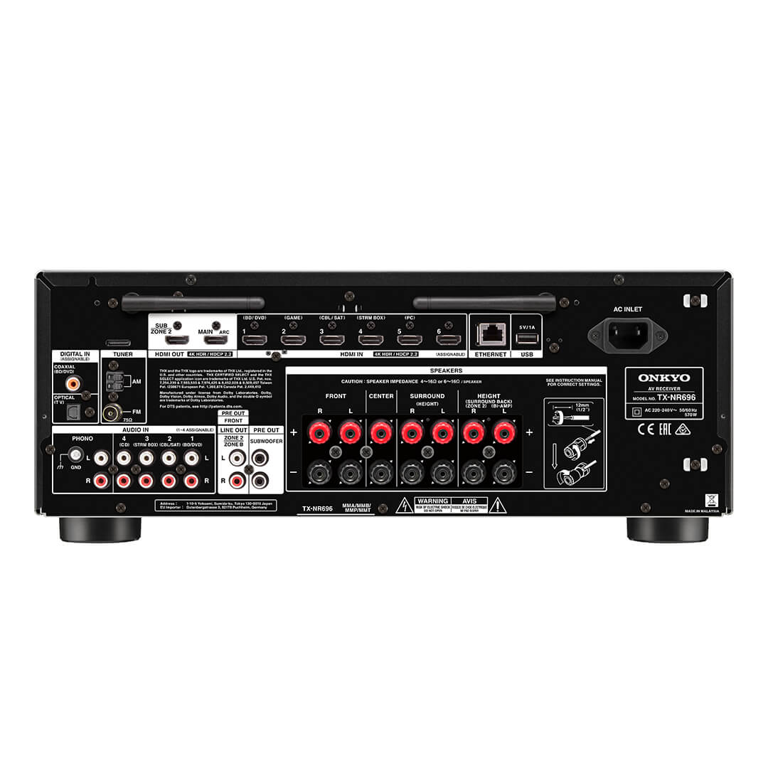 Henley Audio | TX-NR696M2 AV Receivers | Onkyo TX-NR696M2 AV Receiver