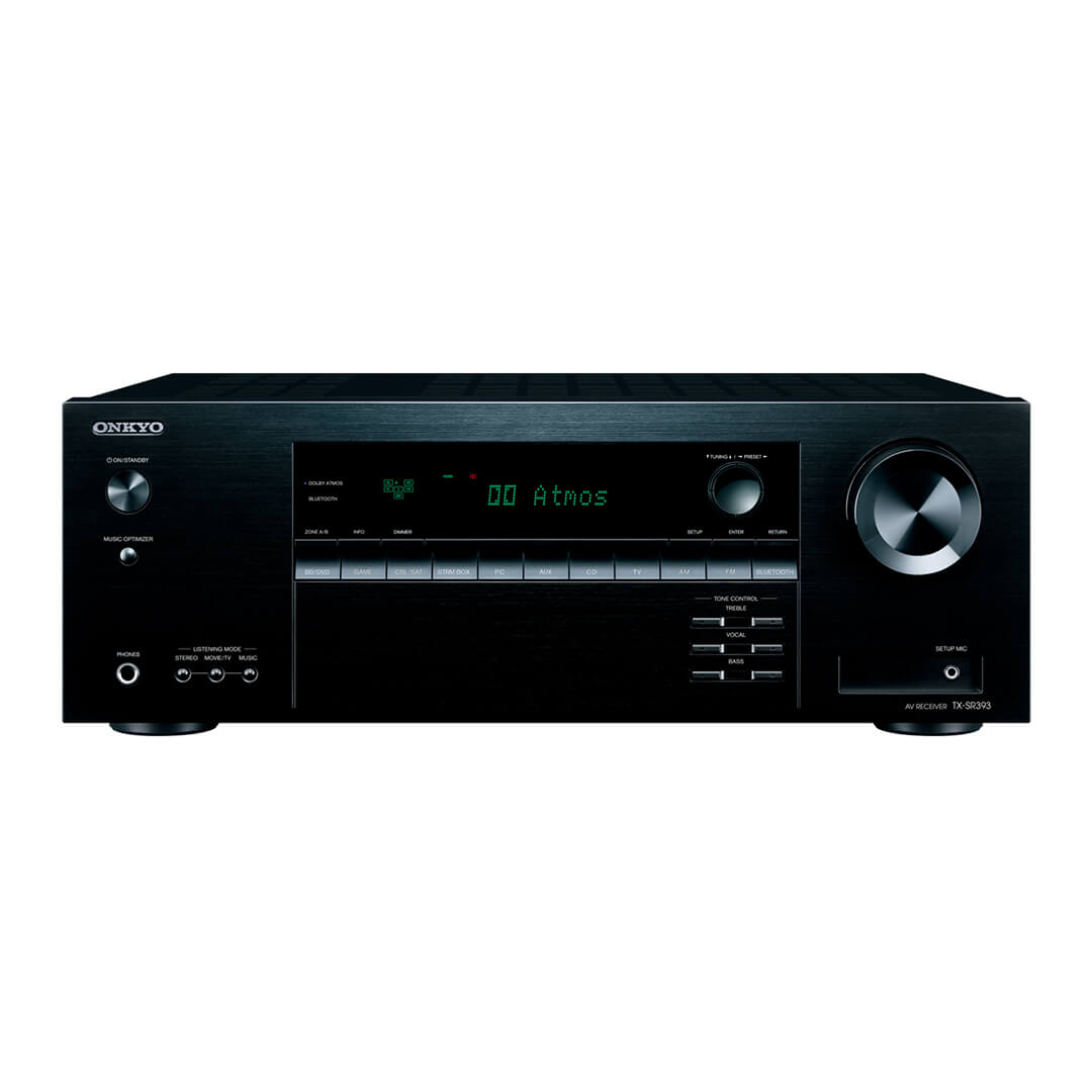 アンプ ONKYO TX-SR343 AV RECEIVER ONKYO Bluetooth TX-SR343, 5.1-Channel A/V Receiver, Surround