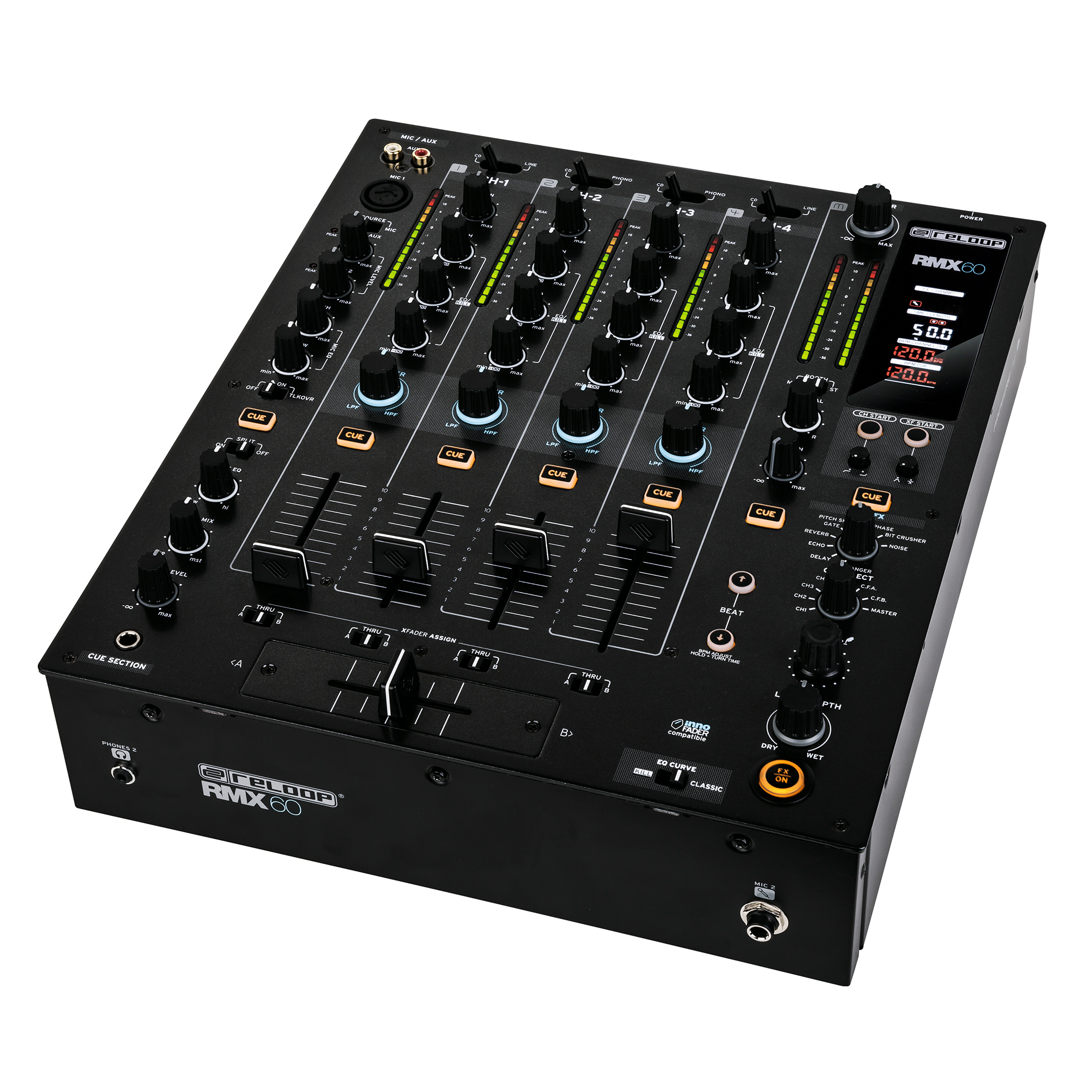 Henley Audio | RMX-60 Digital DJ Mixers | Reloop RMX-60 Digital