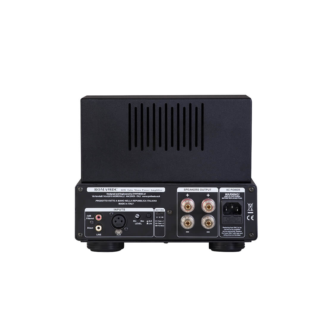 Paire D’amplis Mono Synthesis Audio Roma 98DC – Ex-démo – Garantie 2 Ans